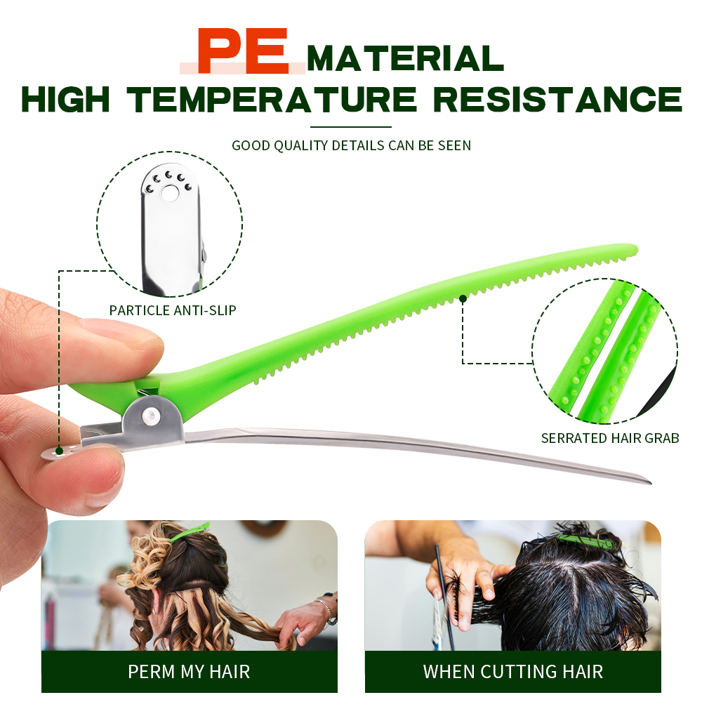 PE salon hair clip high temperature resistance